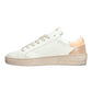 AMA BRAND 4040 SLAM IN PELLE BIANCA/ORO ROSA TALLONCINO ARANCIO