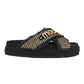 MOU RAFFIA CRISS CROSS RMBLA NERA/ORO