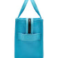 MARC JACOBS THE TOTE BAG CANVAS SMALL AZZURRO