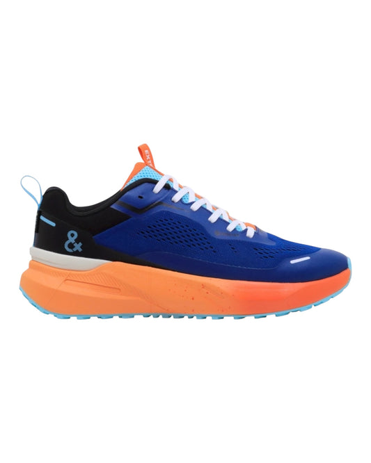 EXTRA4 U-KAIZEN IN TESSUTO GORETEX BLU GOMMA ARANCIO