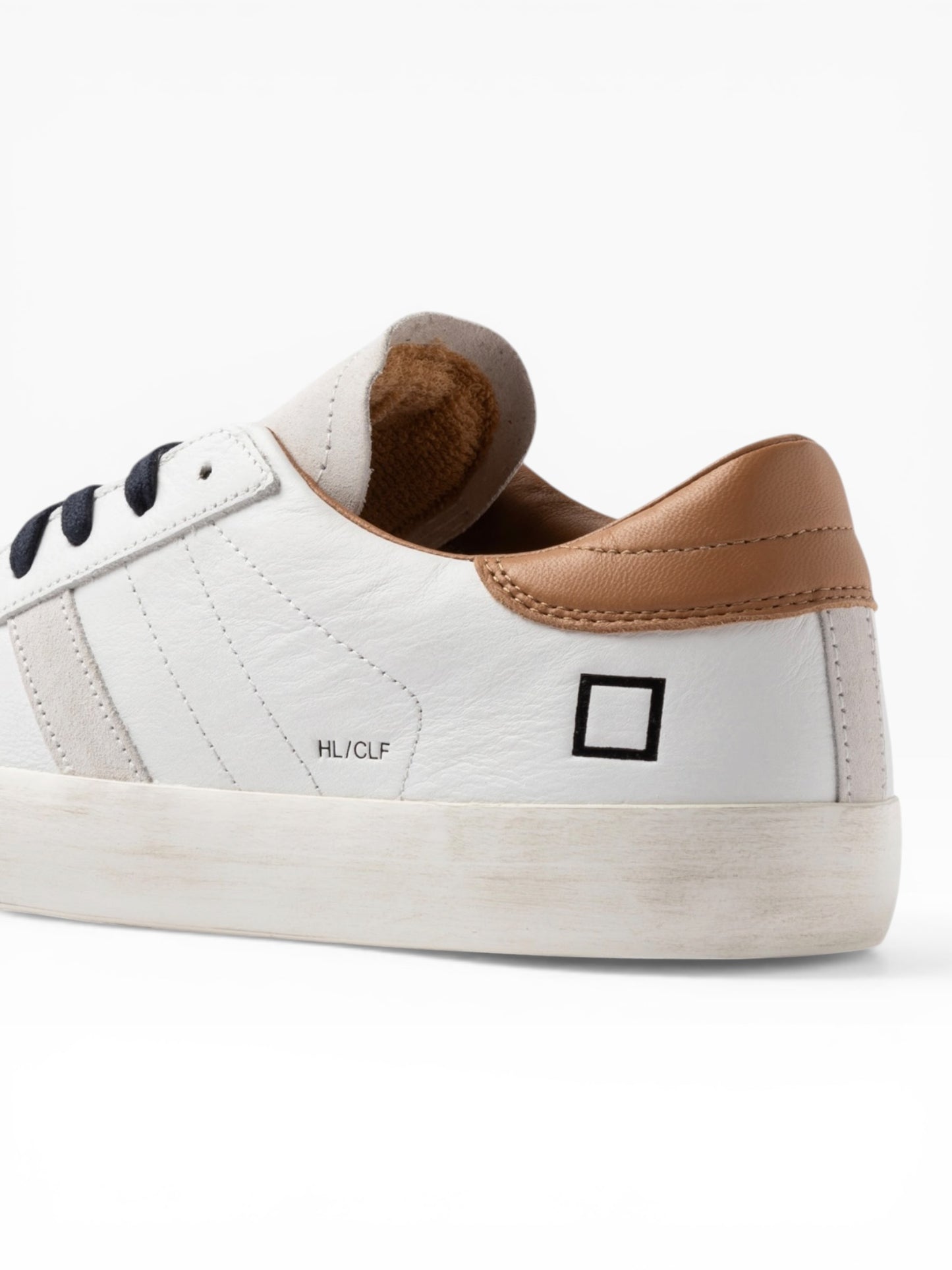 DATE HILL LOW CALF WHITE/ CUOIO