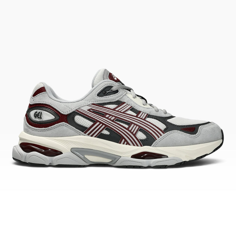 ASICS GEL NYC 2.0 106 GRY/ BORDEAUX UOMO