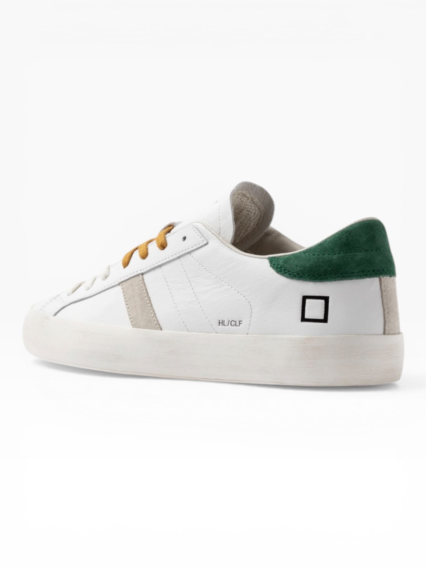 DATE HILL LOW CALF WHITE/GREEN