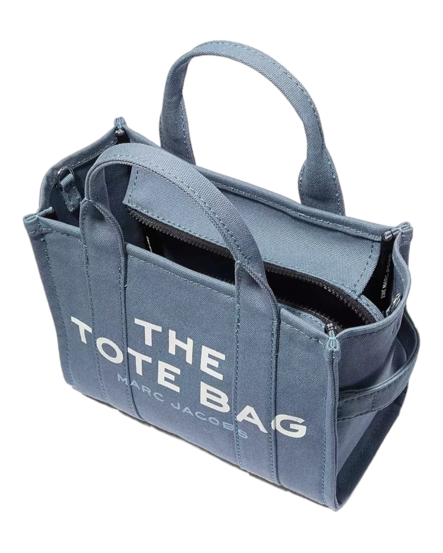 MARC JACOBS THE TOTE BAG SMALL BLUE SHADOW