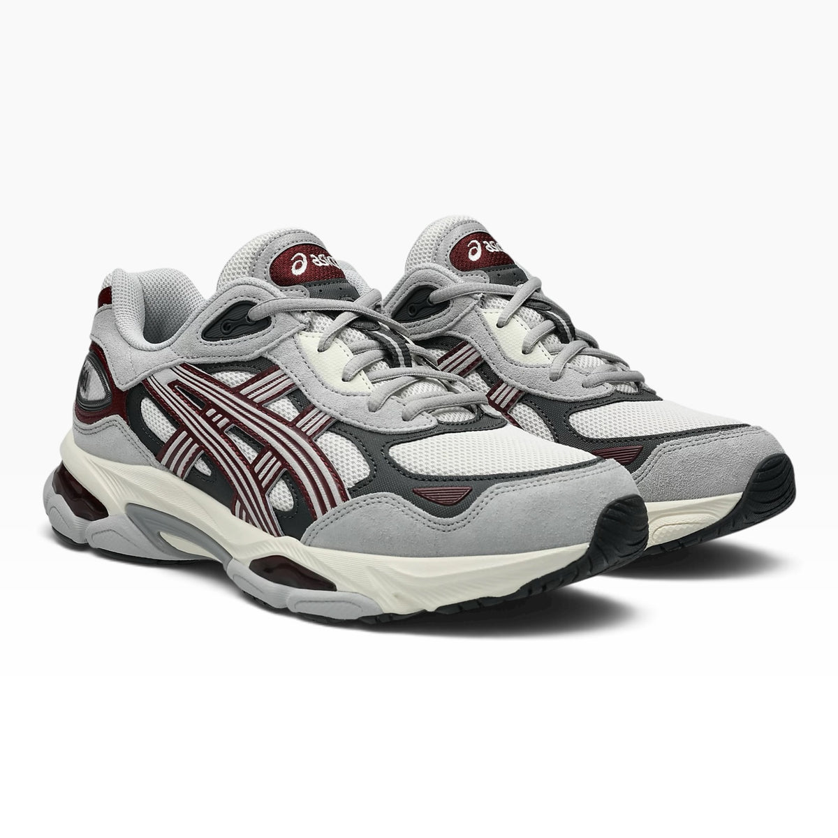 ASICS GEL NYC 2.0 106 GRY/ BORDEAUX UOMO