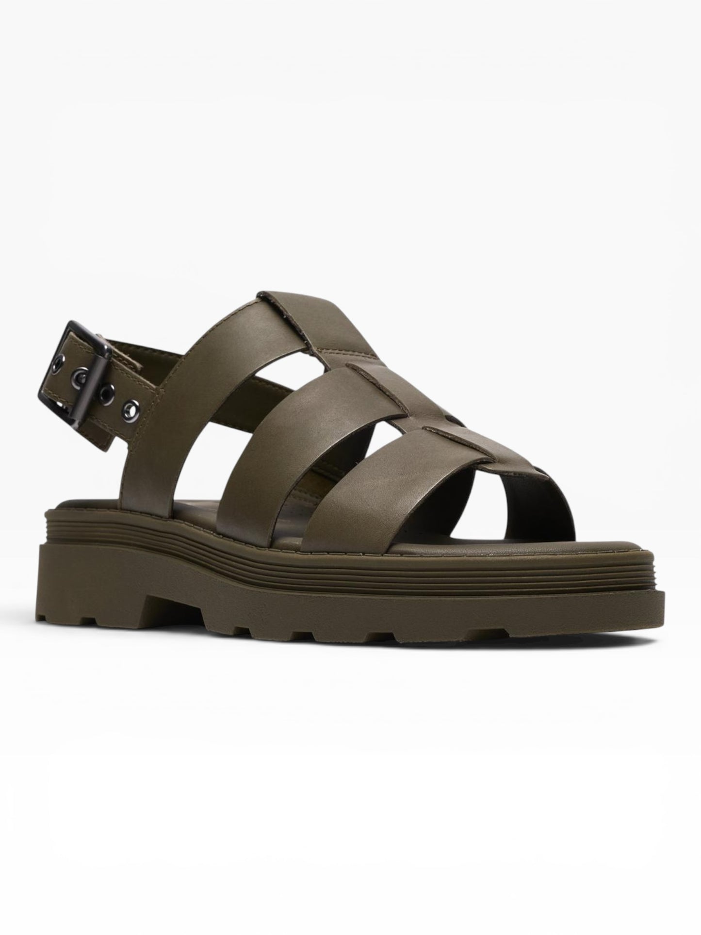 CLARKS SANDALO STRAP VERDE