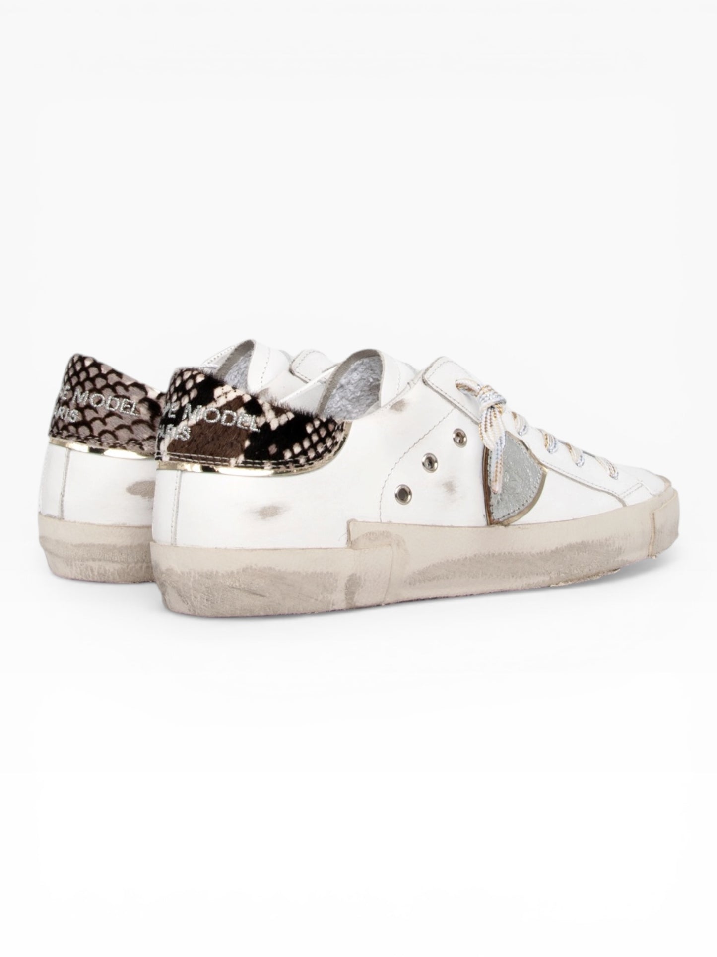 PHILIPPE MODEL PRLD VY09 BIANCO/PITONE
