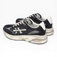 PREMIATA MOERUN 7306 IN CAMOSCIO E TESSUTO BLU