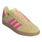 ADIDAS GAZELLE IN CAMOSCIO GIALLO BANDE FUXIA
