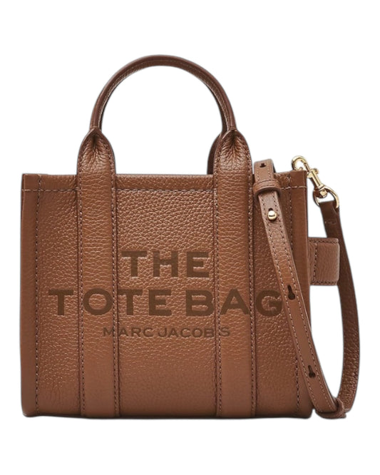 MARC JACOBS LEATHER CROSSBODY IN PELLE CUOIO