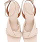 ANGEL ALARCON 073077R SANDALO IN PELLE BEIGE