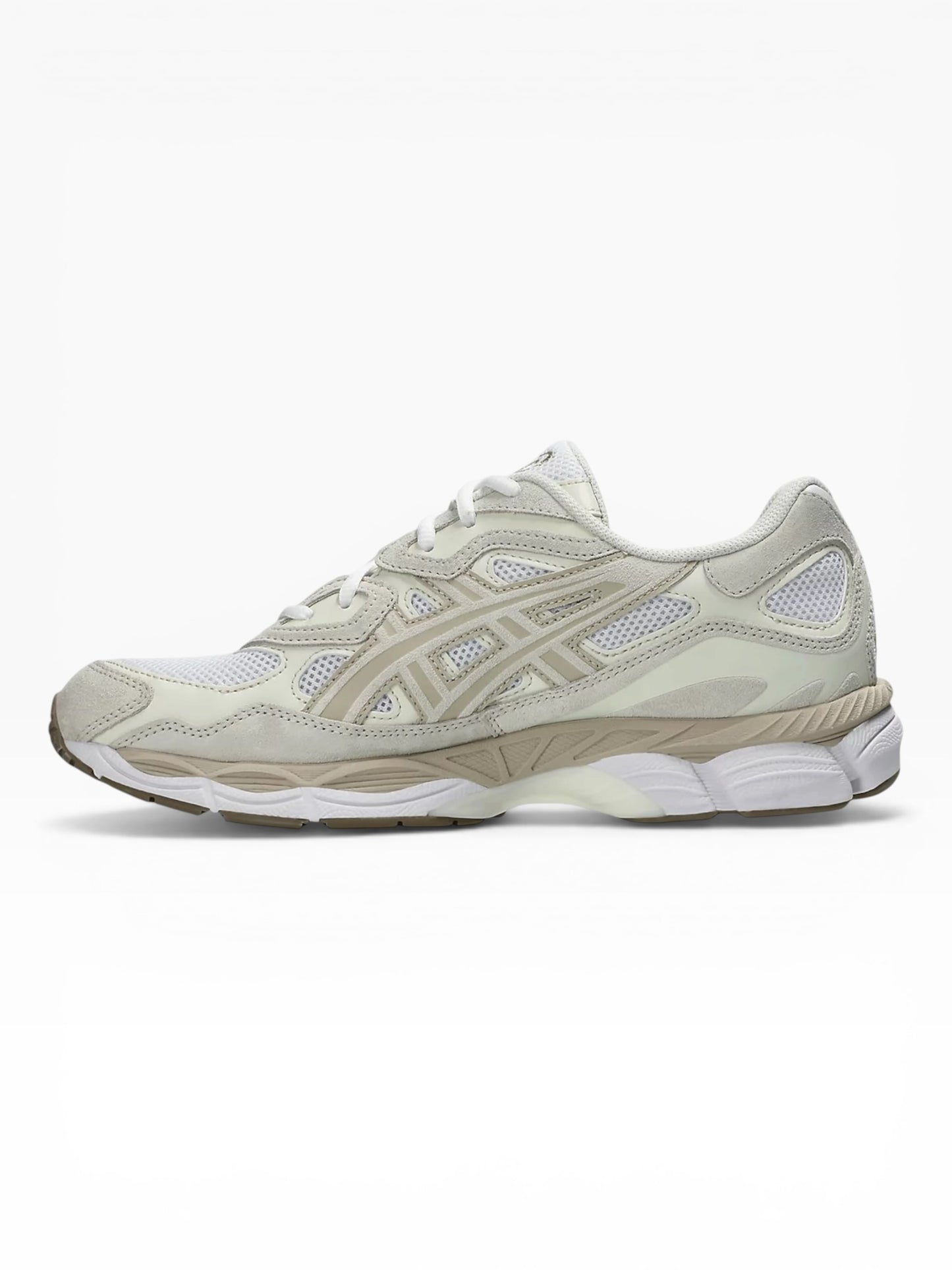 ASICS GEL NYC 102 BEIGE BIANCO