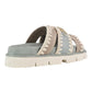 MOU BIO SANDAL BICOLOR VERDE/BEIGE (TEA)