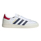 ADIDAS SPEZIAL IN PELLE BIANCA CON BANDE E TALLONE BLU/ROSSO