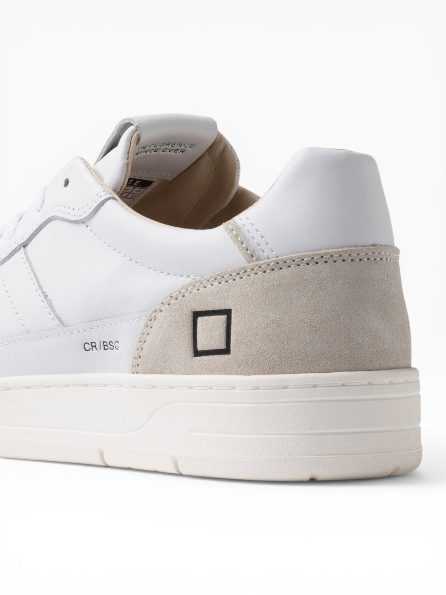 DATE COURT BASIC WHITE/BEIGE