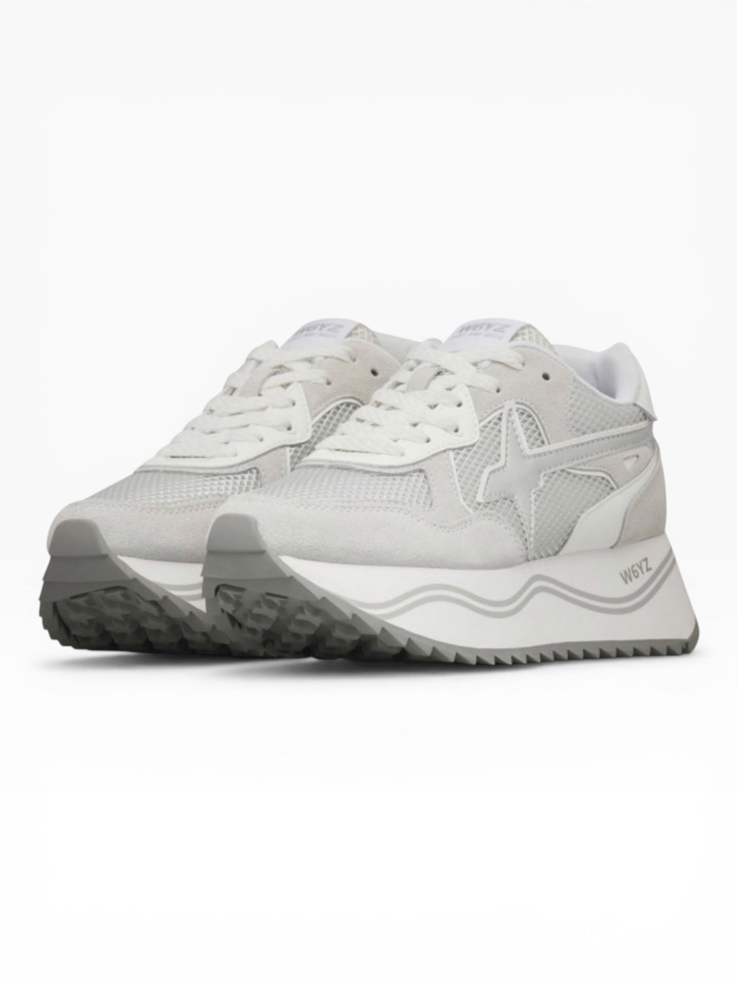 W6YZ DEVA SUEDE 1N35 GRIGIO/ ARGENTO
