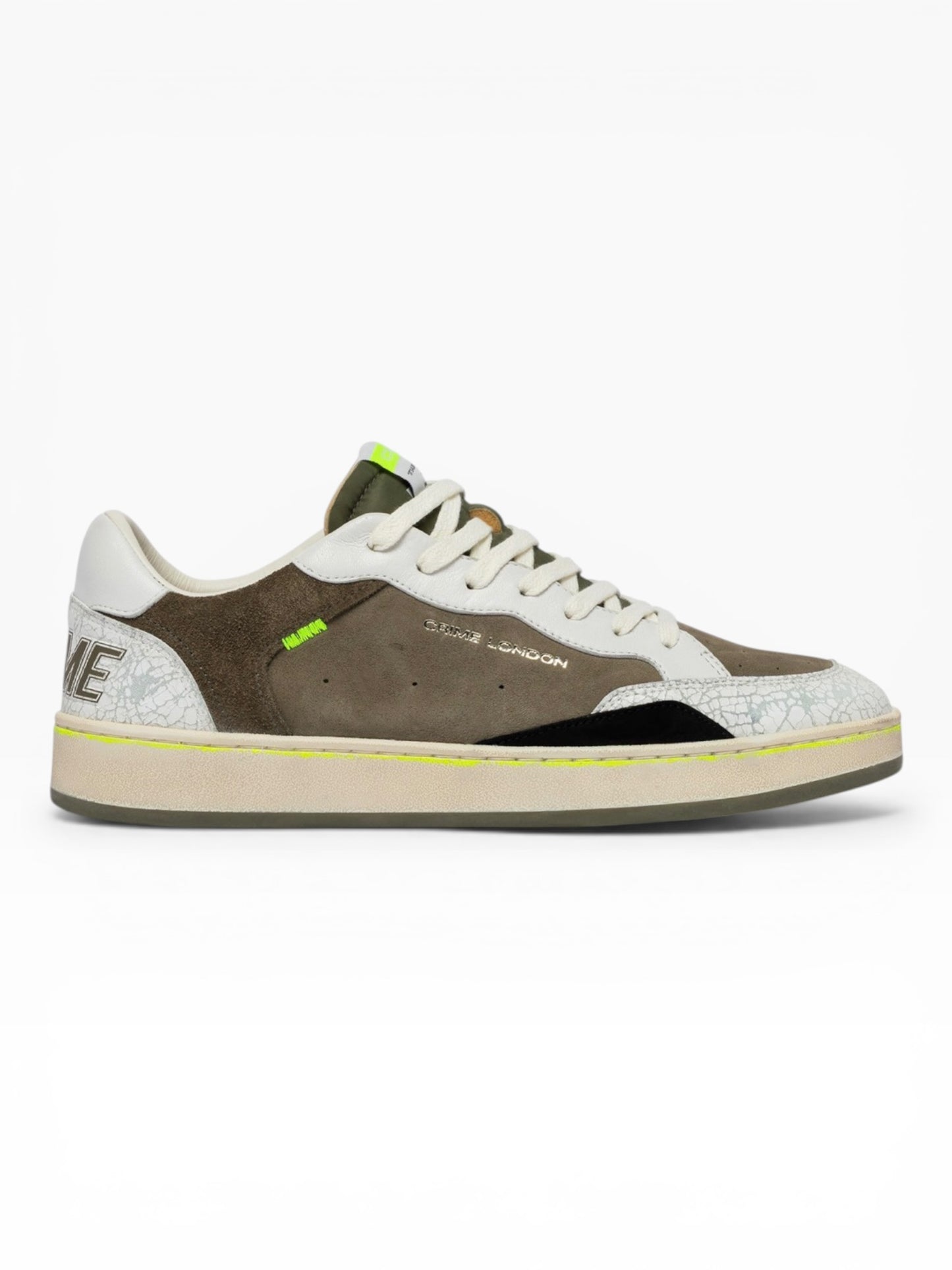 CRIME LONDON CHELSEA 19202 BIANCO/VERDE
