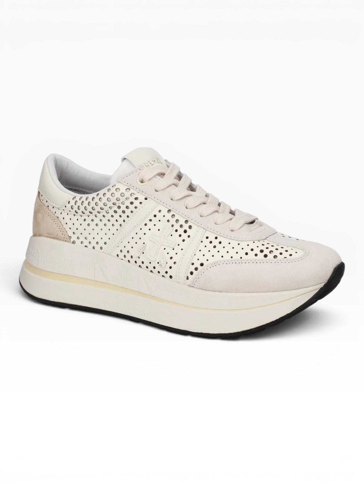 PREMIATA BETH COIN TRAFORATA 8171 BEIGE