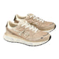 PREMIATA LAURYN 7486 IN CAMOSCIO E TELA A RETE ROSA