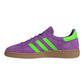 ADIDAS SPEZIAL IN CAMOSCIO VIOLA BANDE GIALLO FLUO