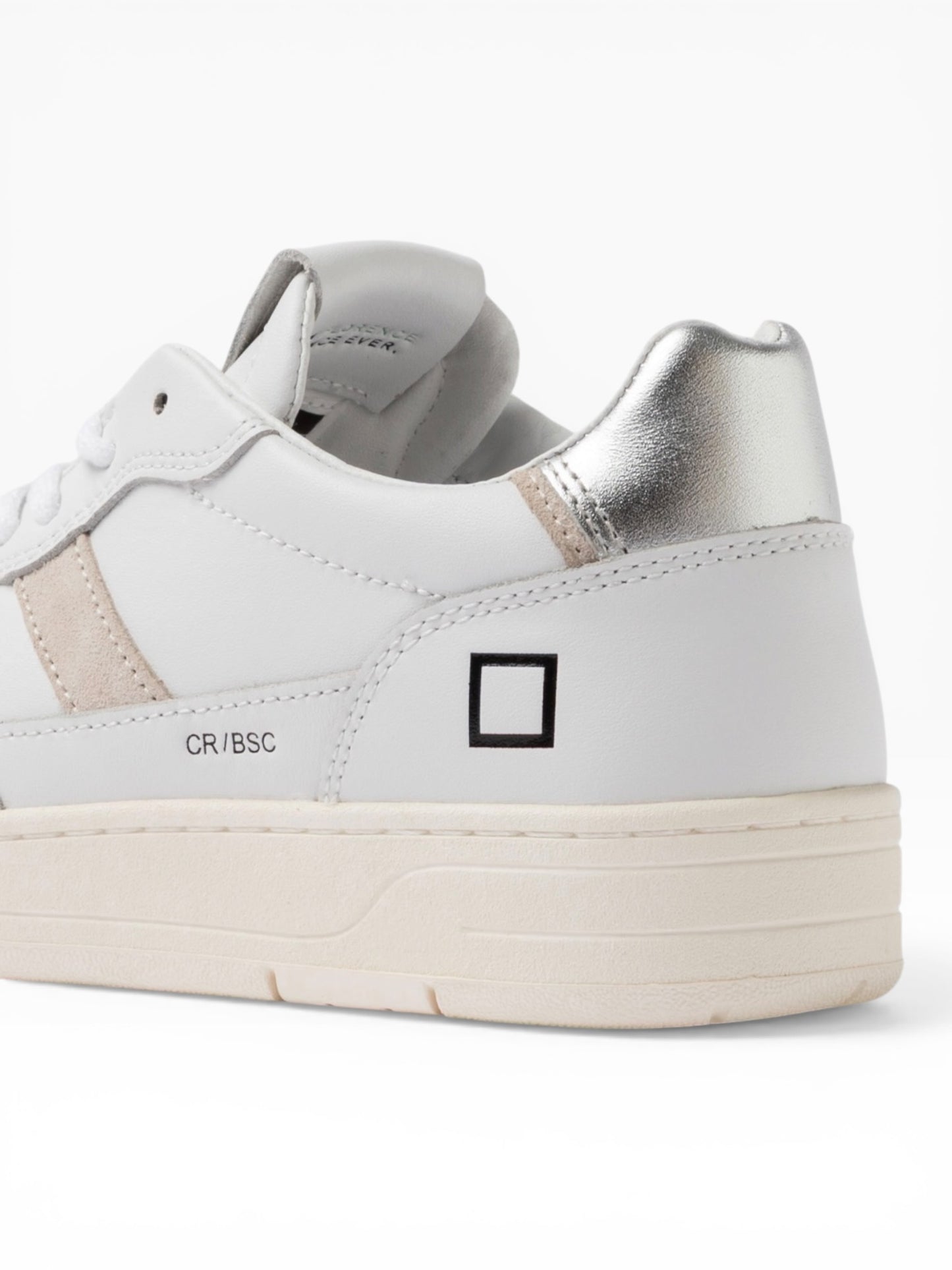 DATE COURT 2 BASIC WHITE/SILVER
