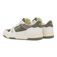 CRIME LONDON OFF COURT IN PELLE BIANCA NABUCK VERDE