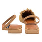 ANGEL ALARCON 002535A SCARPA BASSA PUNTA QUADRA IN RAFFIA BEIGE