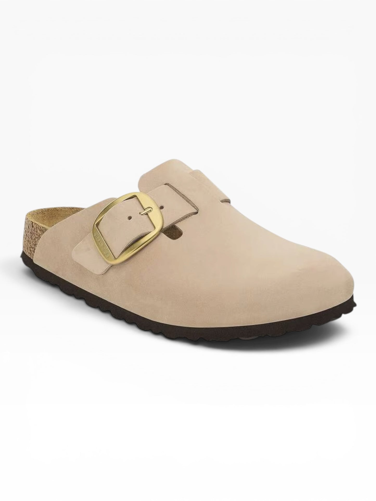 BIRKENSTOCK BOSTON BIG BUCKLE 1028052 SAND CASTLE BEIGE