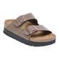 BIRKENSTOCK PAPILLO 7417102 ARIZONA PAP PLATFORM MOCCA