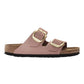 BIRKENSTOCK BIG BUCKLE IN NABUK ROSA