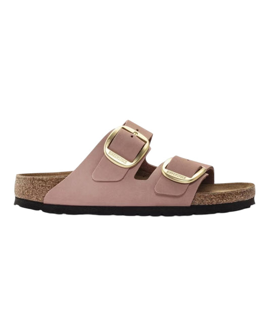 BIRKENSTOCK BIG BUCKLE IN NABUK ROSA