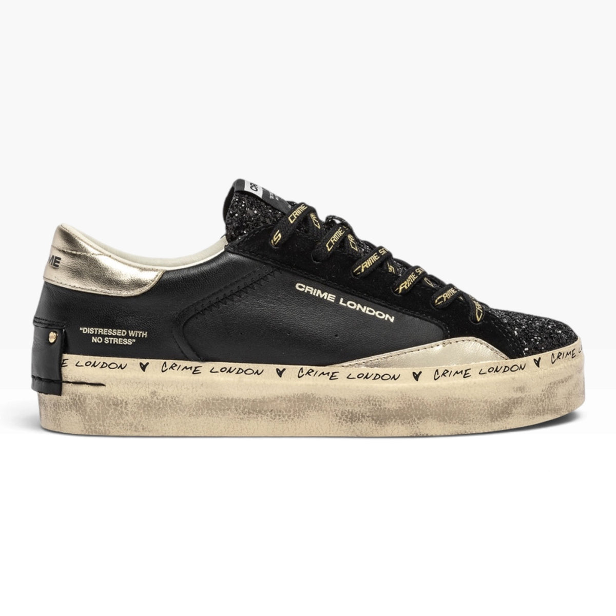 CRIME LONDON DISTRESSED PLATFORM 25074 NERA
