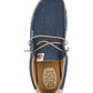 HEY DUDE WALLY JUTE IN TESSUTO AZZURRO