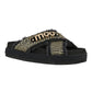 MOU RAFFIA CRISS CROSS RMBLA NERA/ORO