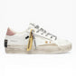 CRIME LONDON SK8 DELUXE 25103 BIANCO/ROSA