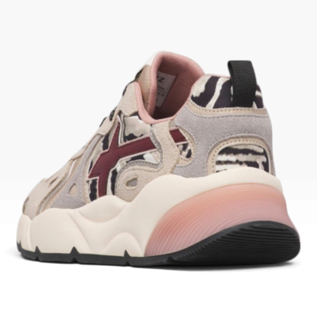 W6YZ SARAH SUEDE 1B71 BEIGE BORDEAUX