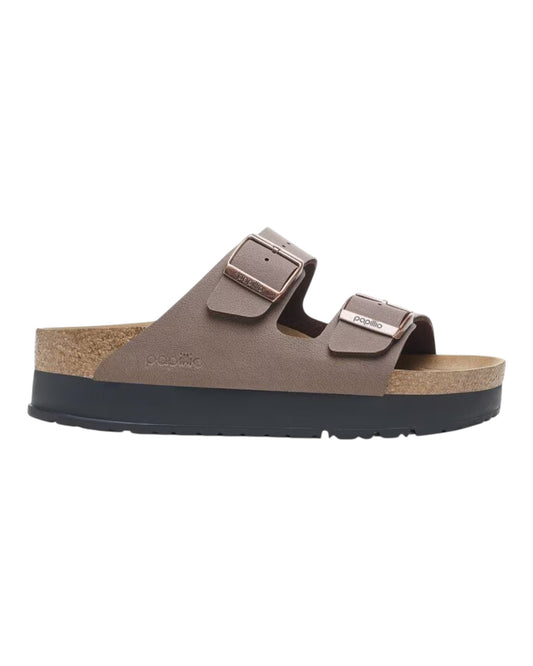 BIRKENSTOCK PAPILLO 7417102 ARIZONA PAP PLATFORM MOCCA