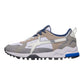 W6YZ BREEZE IN CAMOSCIO GRIGIO/BIANCO/BLU