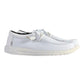 HEY DUDE WALLY SOX IN TESSUTO BIANCO