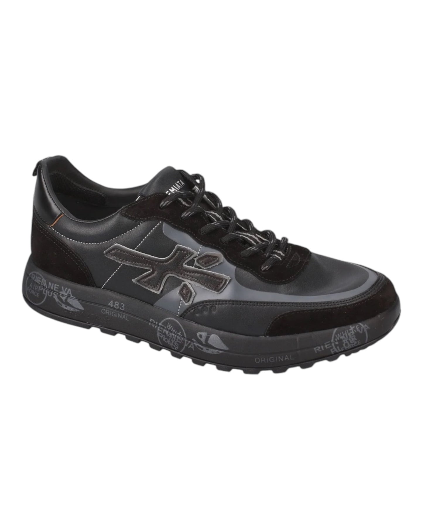 PREMIATA NOUS 6852 IN PELLE NERA