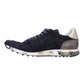 PREMIATA ERIC 6142 IN CAMOSCIO TRAFORATO BLU TALLONE GRIGIO