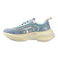 PREMIATA 7506 HILL IN CAMOSCIO E TESSUTO AZZURRO