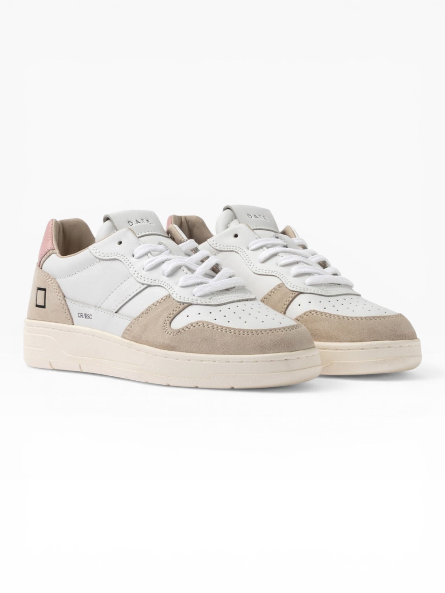 DATE COURT 2 BASIC WHITE/PINK