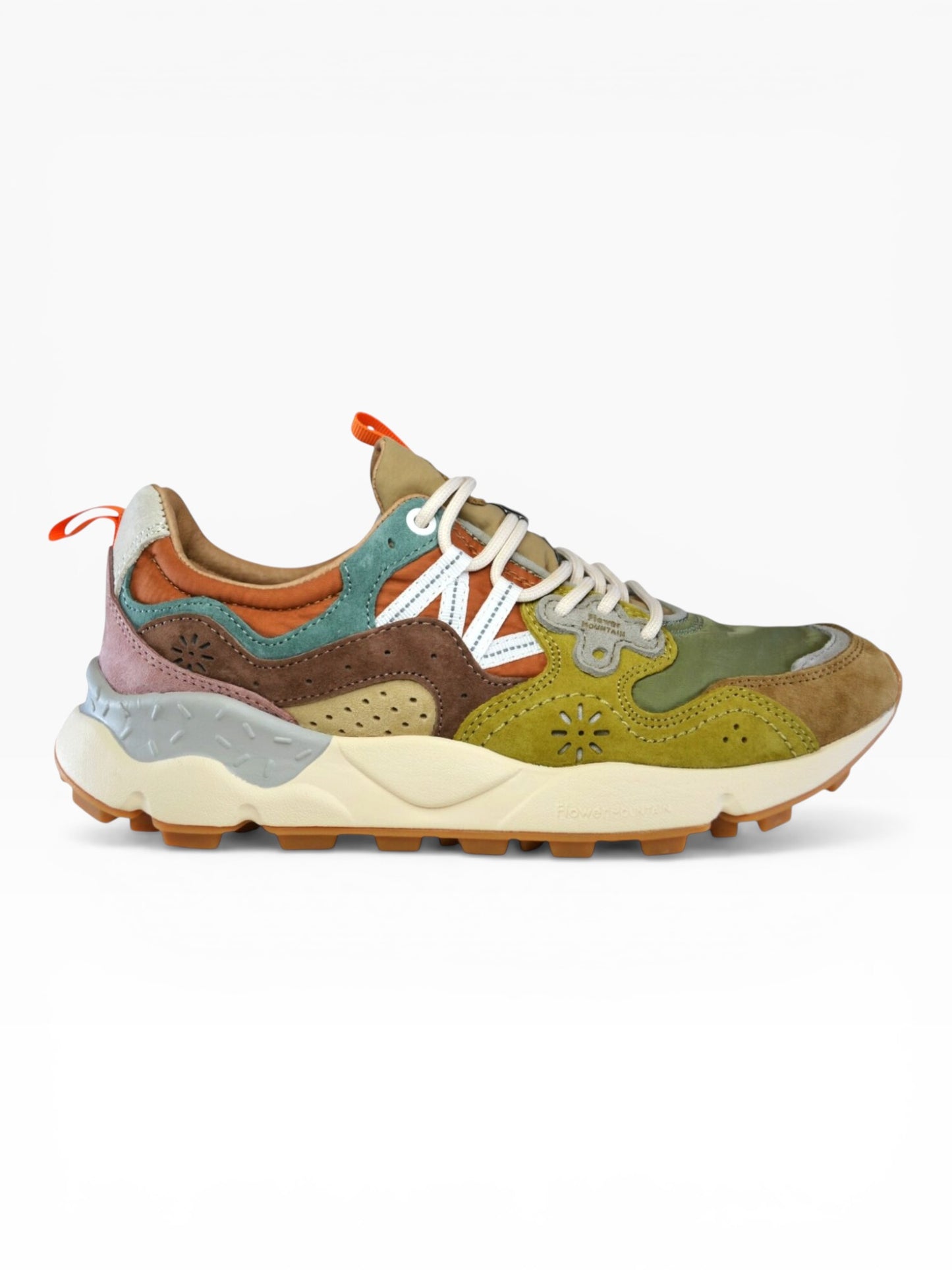 FLOWER MOUNTAIN YAMA 4D78 MARRONE/BEIGE