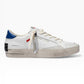 CRIME LONDON SK8 DELUXE 14103 BIANCO/BLU