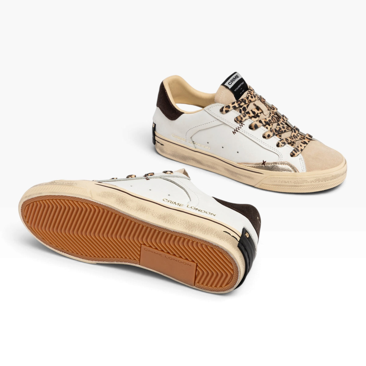 CRIME LONDON DECONSTRUCTED 23071 BIANCO/MARRONE