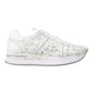 PREMIATA 7364 CONNY PELLE FORATA BIANCA
