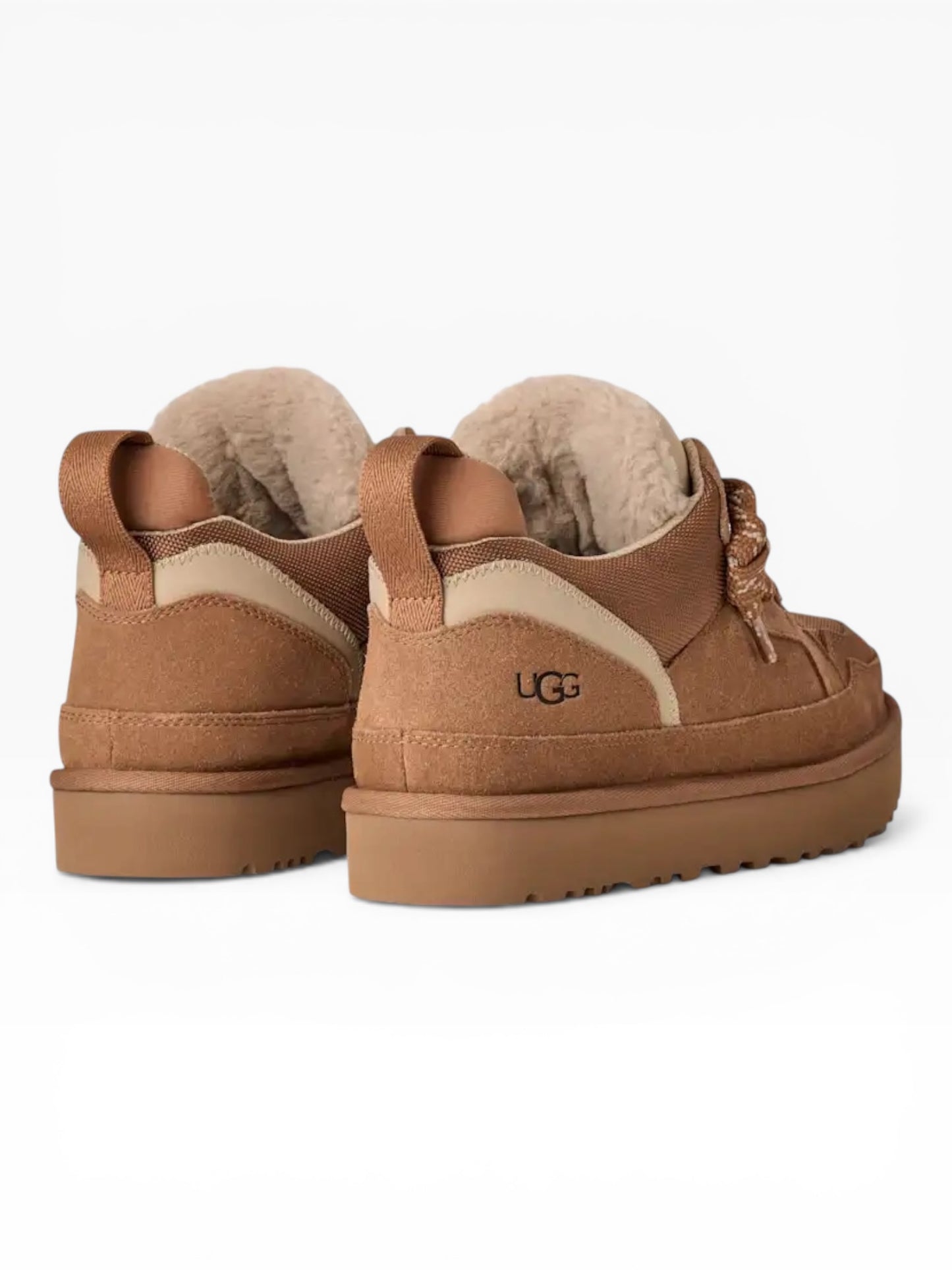 UGG SNEAKERS LOWMEL CHESTNUT
