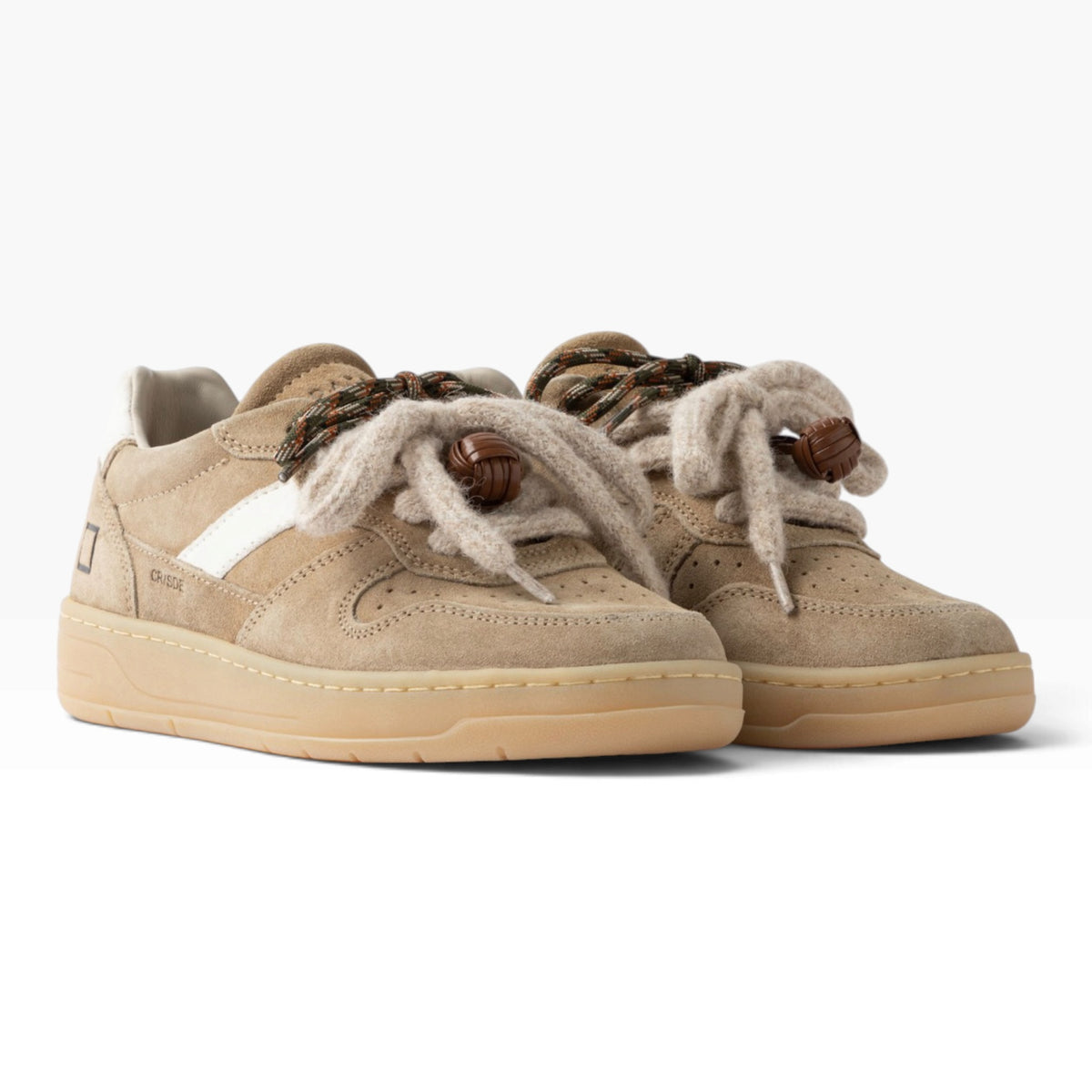 DATE COURT 2 SUEDE CAMEL