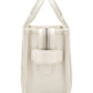 MARC JACOBS LEATHER CROSSBODY IN PELLE BIANCA